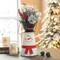 Glitzhome® 19.5" Metal Snowman Decorative Bucket